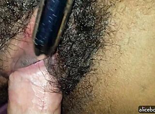 Обичам този домашно направен вибратор с приятелката ми в POV.