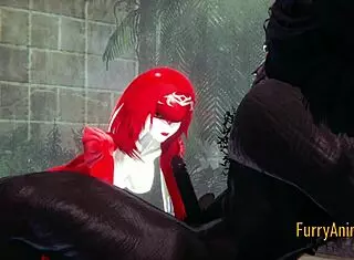 zelda furry hentai with nipha getting fucked hard