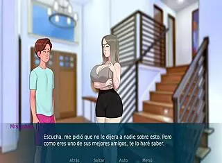 Playing sexnote with best friend's hot milf mom