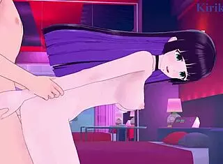 I watch Pa-san and Seika Ijichi in intense creampie sex from Bocchi the Rock hentai.