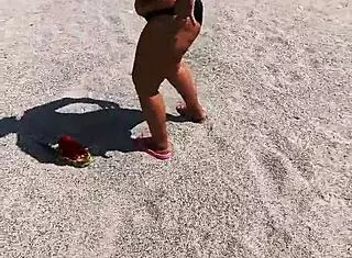 Slut seeks cock on beach