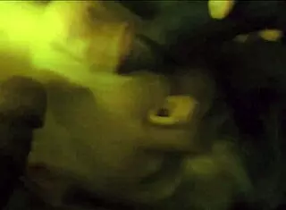 Blonde milf slut in interracial group gangbang cumshot facial