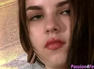 Babe Playfully Scrunching Her Soft Foot Soles