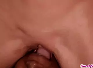 Dyke babe facesitting her black bff while fingering