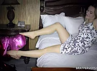 yo daisy lynne, pantyhose domination is wild initiation, kinky af! 😈