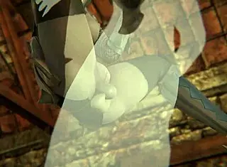 shadowheart from baldurs gate enjoys hardcore sex in 3d fantasy