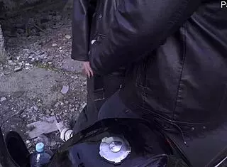 Hot milf loves motorcycles and gets dominated by monster cocks