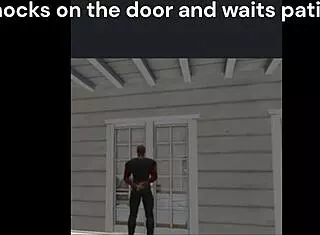 Wife Alone At Home Gets Spanked!