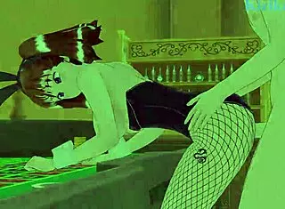 Intense bunny girl sex with Diane and Elizabeth Liones!