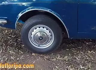 Making of photoshoot with ripped clothes