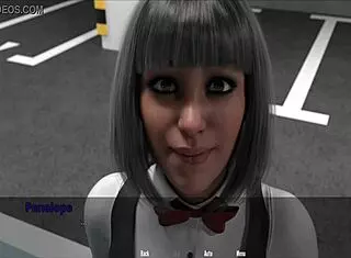 Teen Mabel Shows Big Ass And Tits In College Scene