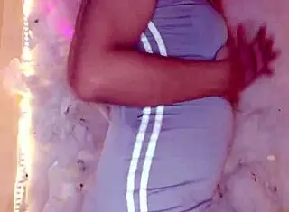 I touch myself with a rich transsexual