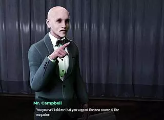 Monica model in intense 3d photoshoot action.