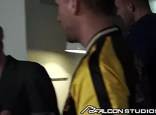 Everyone Fucks At This High Class Gay Party - FalconStudios!