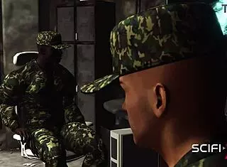 hot japanese girl feels crazy pleasure in sci-fi bunker with big cock