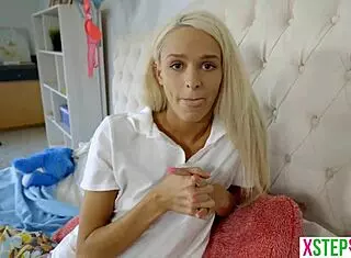 Tiny Teen Stepsister Emma Hix Wants to Skip School