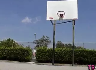 tranny enjoys a sticky facial after wild action