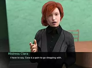 Is that milf bent over for big cock in Dusklight Manor?