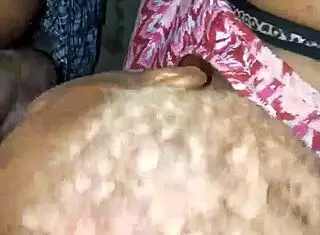 Milf sucking dick outside