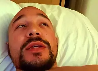 Relaxing on the Bed with Intimate Thoughts