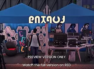 backstage fun in 3d hentai preview!