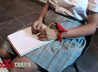 Teen Fucks Teacher For Good Grades In Class