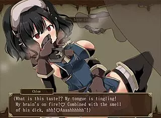 i'm chloe experiencing humiliation in hentai anime with creampie and blowjob