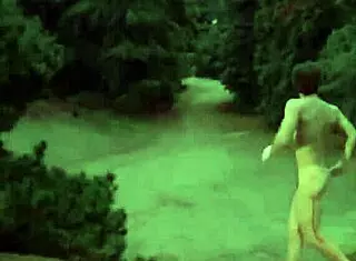 Watch this sexy nude blonde having sex in the car outdoors.