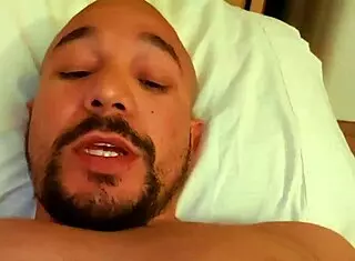 Relaxing on the Bed with Intimate Thoughts