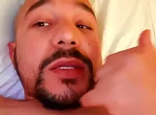 Relaxing on the Bed with Intimate Thoughts