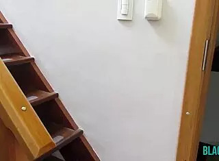 Nicole Dantas seduced by young black stud's monster cock