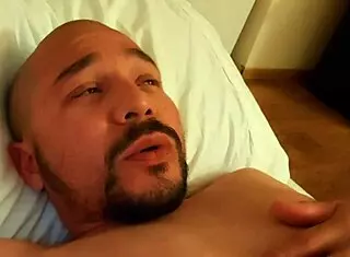 Relaxing on the Bed with Intimate Thoughts