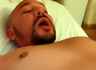 Relaxing on the Bed with Intimate Thoughts