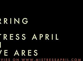 وااو، سيدة السيطرة أبريل تسيطر كطبيبة البول المنحرفة!