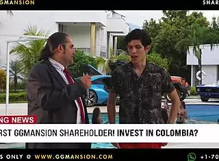 Friends Masturbate Me Outside the BMW