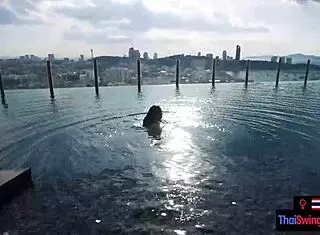 Amateur Asian milf's POV blowjob with boyfriend.