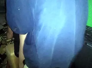 She says, 'Pull my thong aside and fuck me in the kitchen.'