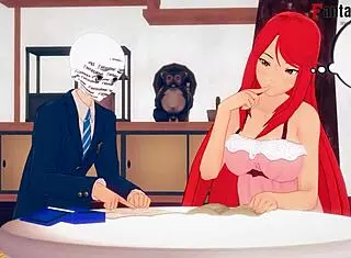 Kushina Uzumaki And Sarada Uchiha In Jealous Fantasy Adventure Full Movie