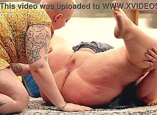 THE LUNCH SPREAD WITH BIG ASS MUFF DIVING