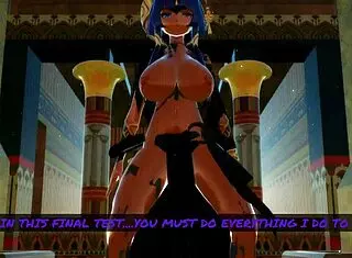 Candace experiences double penetration in hentai anime