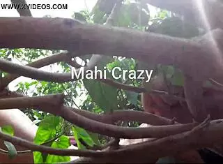 My village aunty gets fucked intensely in the garden