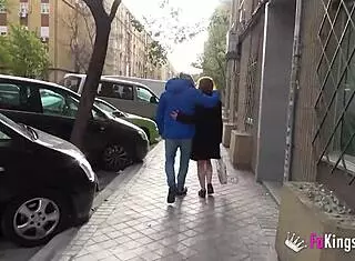 Brad's Girlfriend Loves Public Blowjobs