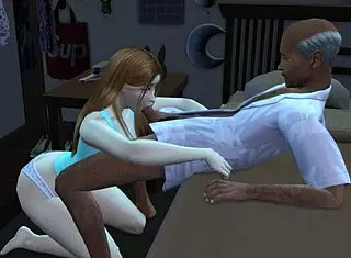 Grandfather Bangs My Fiancée Hard