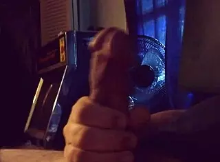 Stroking Monster Cock For Allison With Moaning And Cumshot