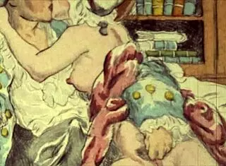 Wow, Vintage Erotic Drawings From Retro Antique Hentai Anime Cartoon!