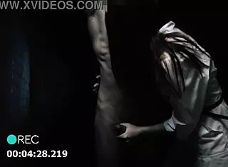 Horror porn unfolds with a BDSM ghost nurse dominating her patient.