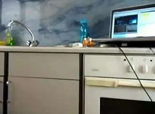 Topless twerking and booty spreading in garage