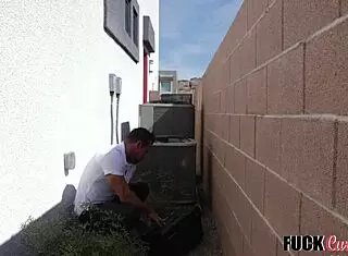 Tanned MILF Anissa Kate takes hardcore anal with cumshot.