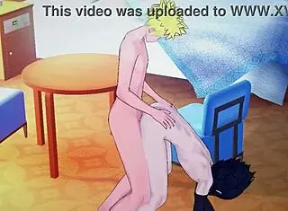 Naruto Sasuke Hentai Blowjob and Cumshot Gameplay