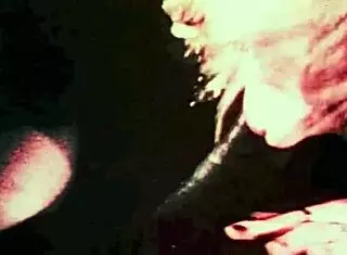 Vintage Interracial Threesome in Porn World